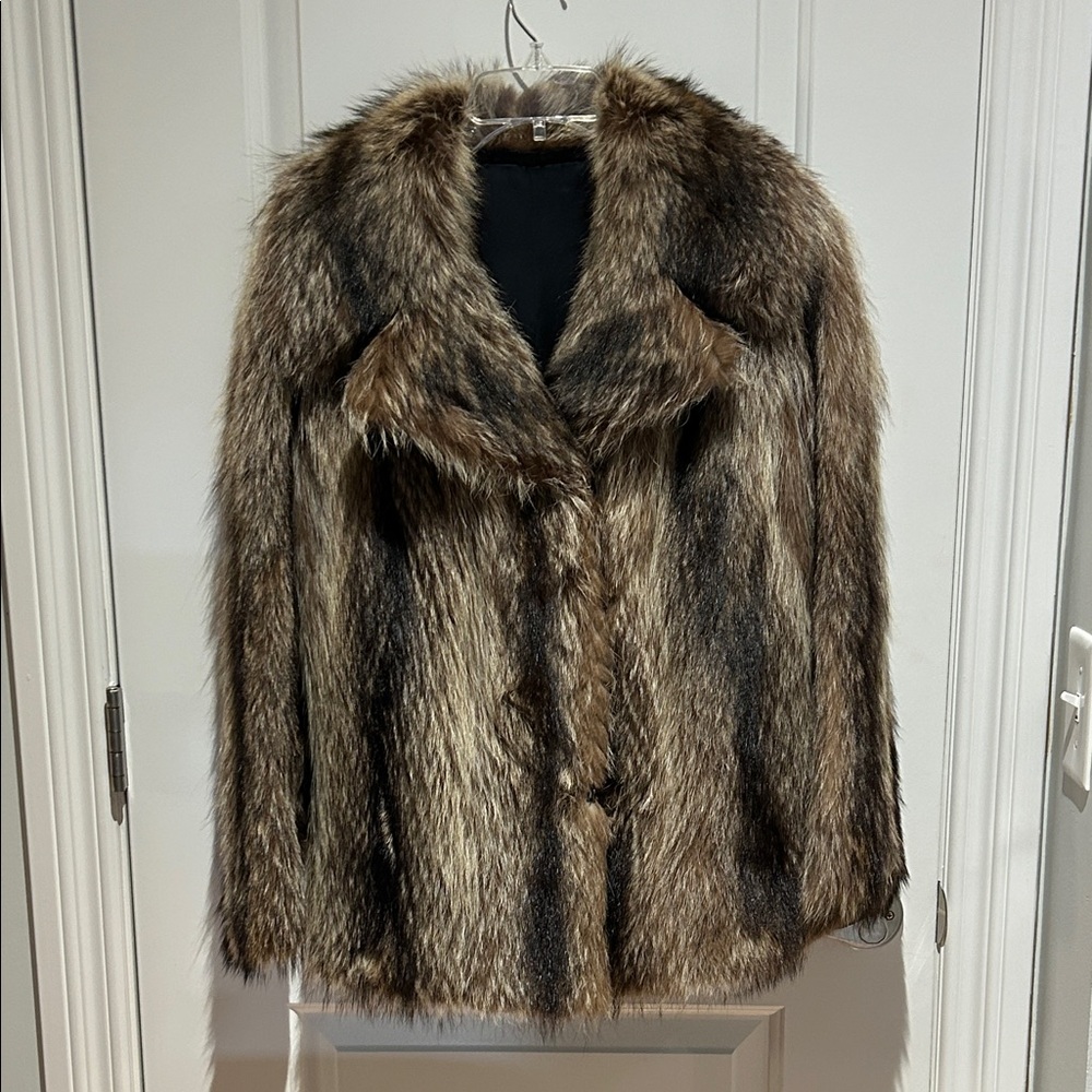 Cozy Vintage Fur Jacket